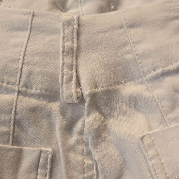 Sailor Wide-Leg Cropped White Pants Size XSMALL - Picture 5 of 6